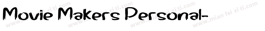 Movie Makers Personal字体转换